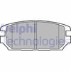Комплект тормозных колодок, дисковый тормоз DELPHI LP921 (23373, 23374, 23375, D532-7414)