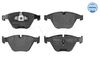 Meyle 025 233 1320 Brake Pad Set, disc brake