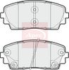 APEC Brake Pad Set, disc brake PAD1877