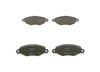 Набір гальмівних прокладок, Bosch Disc Brake 0 986 424 453 (BP222, E1 90R-011075/1392, 23205)