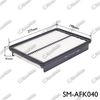 Повітряний фільтр SpeedMate SM-AFK040