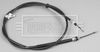 BORG & BECK Cable Pull, parking brake BKB2907
