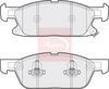 APEC Brake Pad Set, disc brake PAD2081