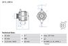 Bosch Alternator 0 986 082 020