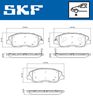 комплект спирачно феродо, дискови спирачки