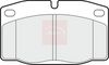 APEC Brake Pad Set, disc brake PAD581