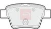 APEC Brake Pad Set, disc brake PAD1433