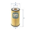 Олійний фільтр UFI 25.154.00