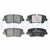 комплект спирачно феродо, дискови спирачки