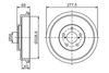 BOSCH Brake Drum 0 986 477 279