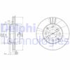 Тормозной диск DELPHI BG2673