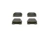 Bosch Brake Pad Set, disc brake 0 986 424 606