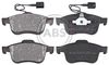 Комплект тормозных колодок, дисковый тормоз A.B.S. 35137