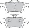 комплект спирачно феродо, дискови спирачки