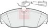 APEC Brake Pad Set, disc brake PAD1205