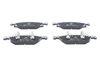 комплект спирачно феродо, дискови спирачки
