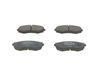 Bosch Brake Pad Set, disc brake 0 986 461 139