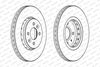 JEU DE 2 DISQUES DE FREIN