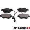 Комплект гальмівних колодок, дискове гальмо JP GROUP 3363602310