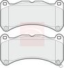 APEC Brake Pad Set, disc brake PAD1666