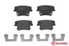 BREMBO Brake Pad Set, disc brake P 23 175