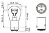 Bosch Bulb, rear fog light 1 987 301 015