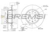 Гальмівний диск BREMSI CD7328S (DBB328S)