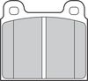 комплект спирачно феродо, дискови спирачки