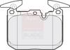 APEC Brake Pad Set, disc brake PAD1907B