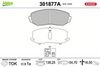 комплект спирачно феродо, дискови спирачки