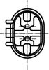 Bosch Control Valve, coolant 1 147 412 208