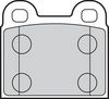 комплект спирачно феродо, дискови спирачки