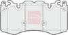 APEC Brake Pad Set, disc brake PAD1737
