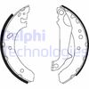 Комплект гальмівних колодок DELPHI LS1683