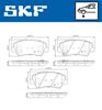 комплект спирачно феродо, дискови спирачки