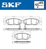 комплект спирачно феродо, дискови спирачки