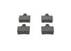 Комплект гальмівних колодок, дискове гальмо BOSCH 0 986 460 958 (BP527, 20162, 8337-D1217, 90R-010251/002)
