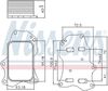 Nissens 91234 Oil Cooler, engine oil