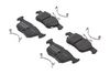 Ferodo Brake Pad Set, disc brake FDB5478