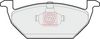 APEC Brake Pad Set, disc brake PAD966