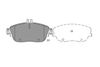 Комплект гальмівних колодок, дискове гальмо KAVO PARTS KBP-6620