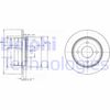 Гальмівний диск DELPHI BG3054C