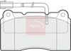 APEC Brake Pad Set, disc brake PAD1536