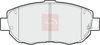 APEC Brake Pad Set, disc brake PAD1096