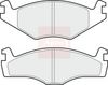 APEC Brake Pad Set, disc brake PAD435