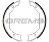 Комплект тормозных колодок, стояночная тормозная система BREMSI GF0080 (SFA080)