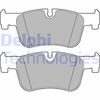Комплект тормозных колодок, дисковый тормоз DELPHI LP2285