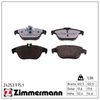 комплект спирачно феродо, дискови спирачки