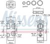 Nissens Expansion Valve, air conditioning 999234