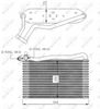 NRF Evaporator, air conditioning 36037